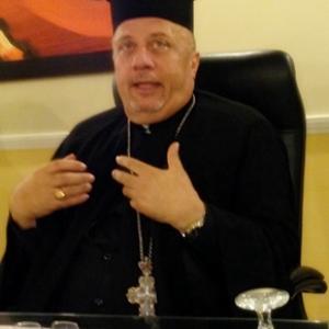 Fr. Nabil Haddad, photo from Cynthia J. Martens