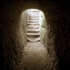 An empty tomb. Image via ehrlif/shutterstock.com